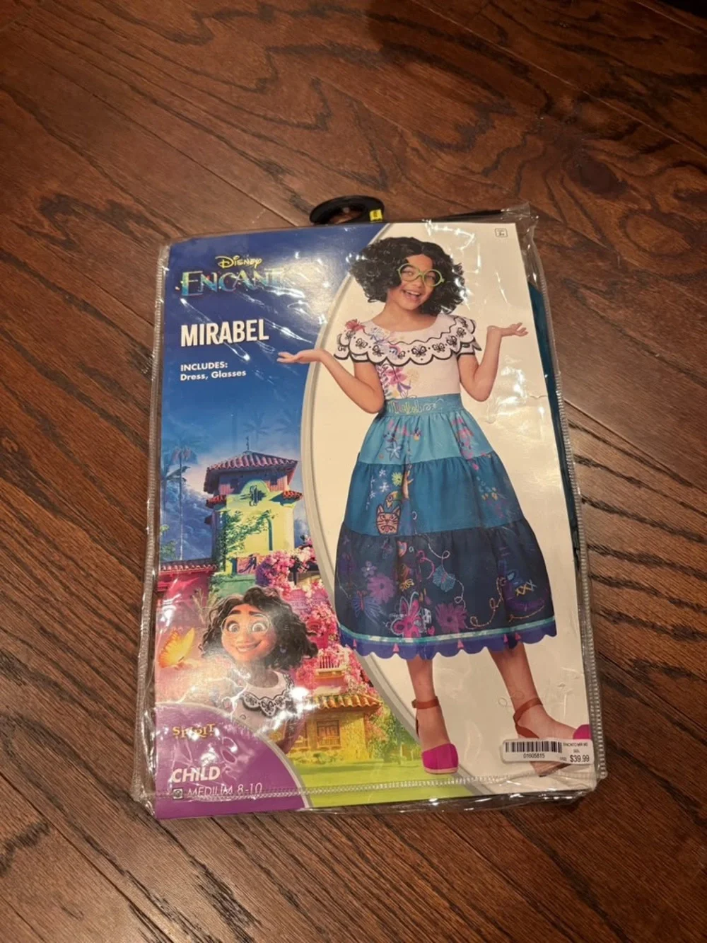 Disney Mirabel Toddler Girls Multi-Color Dress Costume
